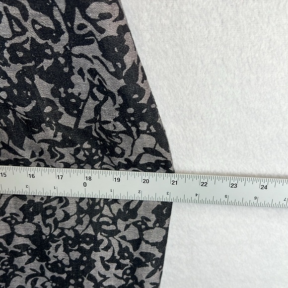 J. Crew Sheath Dress Size 12 Black/Gray Linen Blend Cap Sleeves Lined EUC - Picture 12 of 12